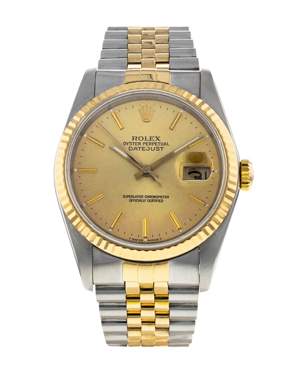 Pre Owned Rolex Datejust 16233 Watch Watchfinder Co